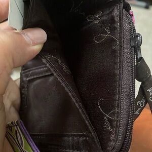 NWOT Vera Bradley Floral Wallet - Pink, Green, Black